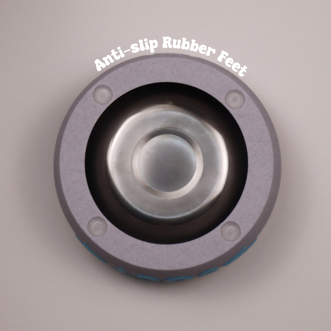 Premium "Minimalistic" Marble Grey Custom Pet Bowl